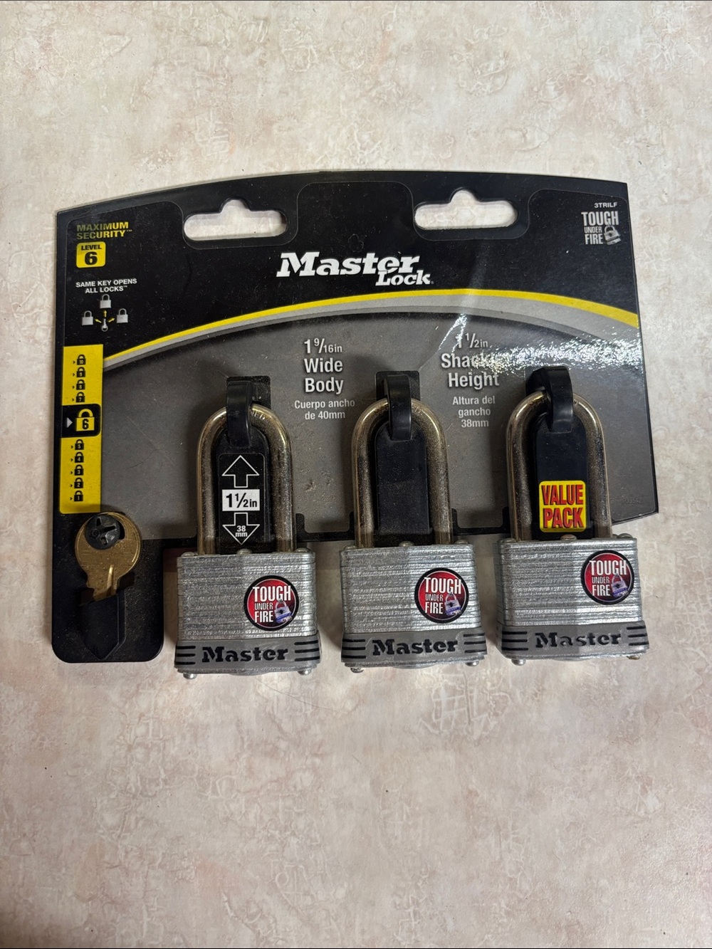 Padlocks (Master Lock)